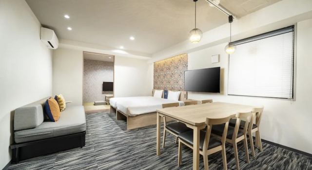 Семейный номер Deluxe KOKO HOTEL Residence Asakusa Tawaramachi