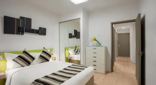 Номер Executive c 1 комнатой с балконом Citadines Xinghai Suzhou