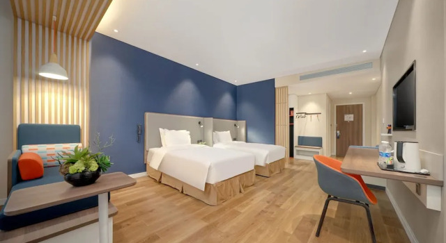 Двухместный номер Standard с видом на реку Holiday Inn Express Harbin Songbei New District by IHG