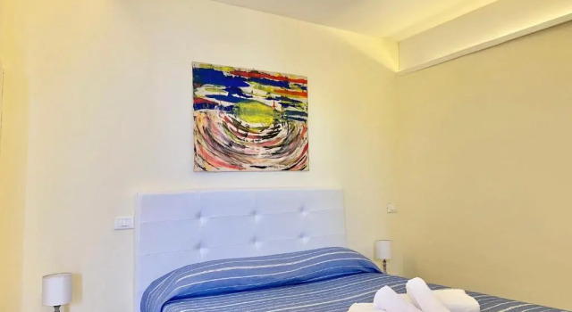 Двухместный люкс с балконом и с видом на море Il Viaggiatore Gaeta Medievale B&B