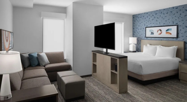 Двухместная Studio Suite с кухней для людей с ограниченными возможностями Hyatt House Lansing-University Area