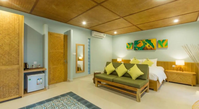 Люкс с видом на бассейн Villa De Campagne Hoi An- Boutique homestay with pool and family soul