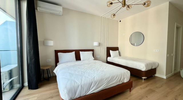 Апартаменты с балконом и рядом с пляжем Nova Concierge Aparthotel