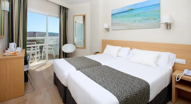 Double room with pool view Hotel Samos