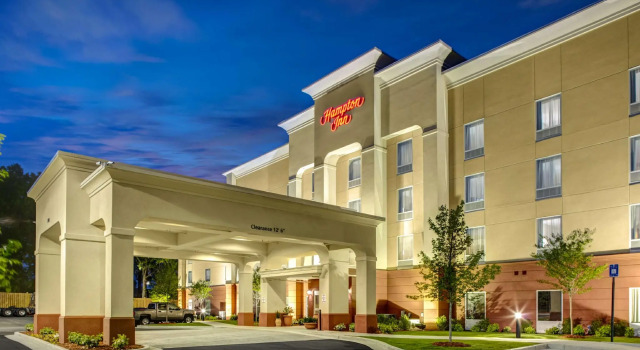 Bett im Wohnheim Hampton Inn Thomson