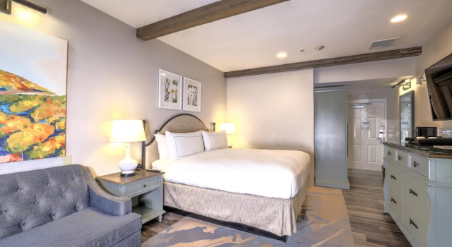 Двухместный номер Standard с балконом и с видом на внутренний двор The Lodge at Healdsburg, Tapestry Collection by Hilton