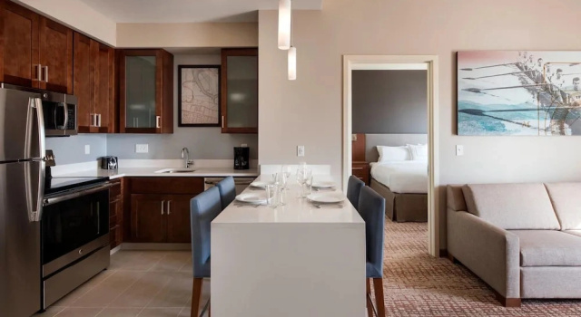 Шестиместный люкс с 2 комнатами Residence Inn by Marriott Redwood City San Carlos