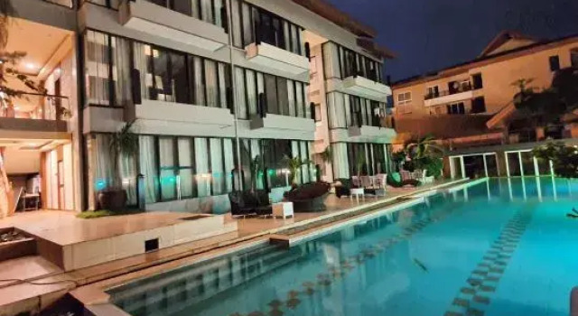 3 bedroom Penthouse at Asiana Villas in Boracay 5 minutes walk to White Beach
