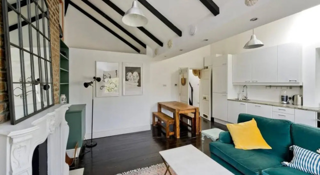 Апартаменты 1 Bed Bohemian Loft Style Apt