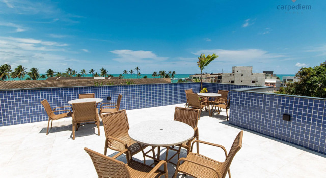Flat Porto Blue #201  Apartamento Por Carpediem, Rezerwuj Apartament Hotele w Pernambuco ze śniadaniem, Śniadanie