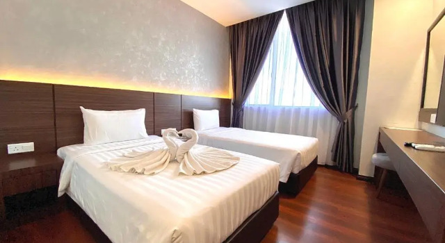 Двухместный номер Superior с видом на город Grace Hotel Semporna