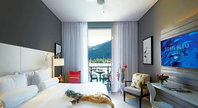 Deluxe kamer uitzicht op zee Eden Bleu Hotel