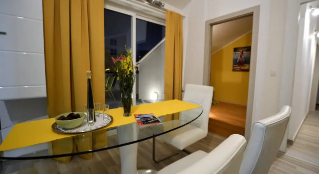 Апартаменты Premium с 4 комнатами с видом на море Villa Rosa