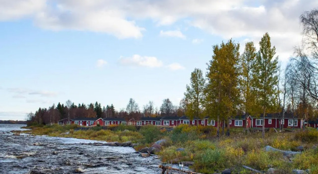 Номер Standard Kukkolaforsen Turist & Konferens