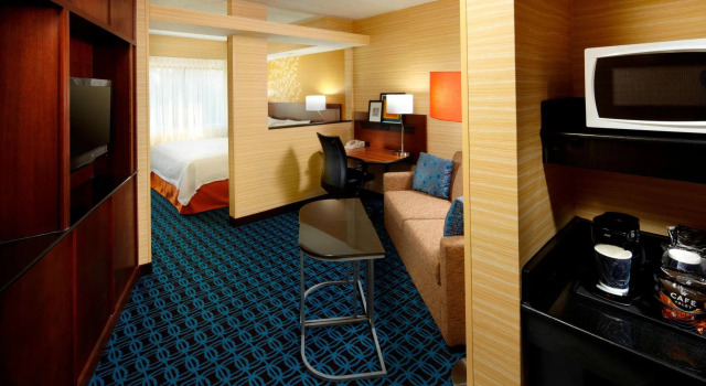 Двухместный люкс с 2 комнатами Fairfield Inn & Suites Parsippany
