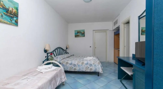 Студия с видом на сад villa al mare famiglia calise