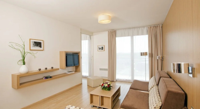 Апартаменты Standard c 1 комнатой с балконом Residhome Carrières La Défense