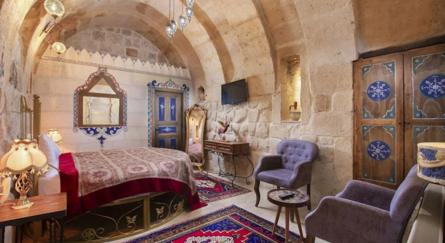 Люкс с видом на горы Carna Cave Hotel Cappadocia Only Adult
