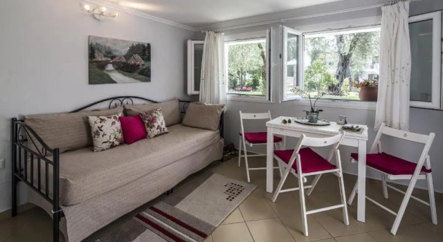 Апартаменты c 1 комнатой с видом на бассейн Vassilis Guest House