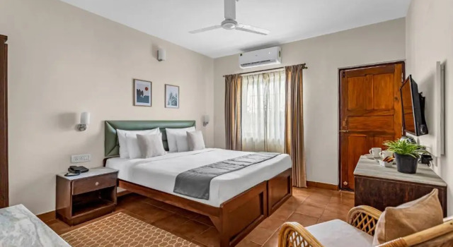 Двухместный номер Deluxe с балконом La Vaiencia Beach Resort, Morjim