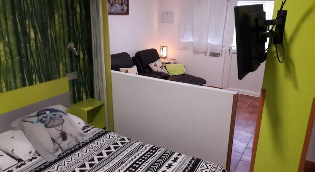 Студия с балконом и с видом на море Apartamentos Labana