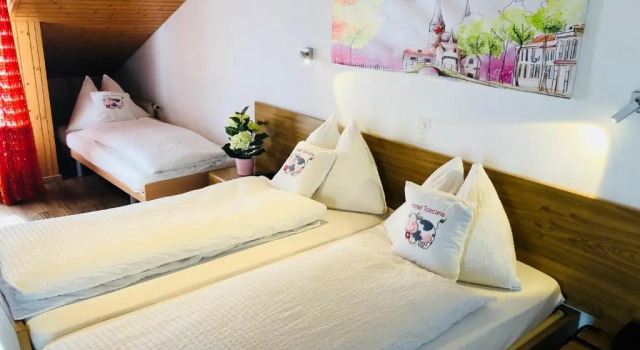 Трёхместный номер Standard Мансарда Hotel Toscana