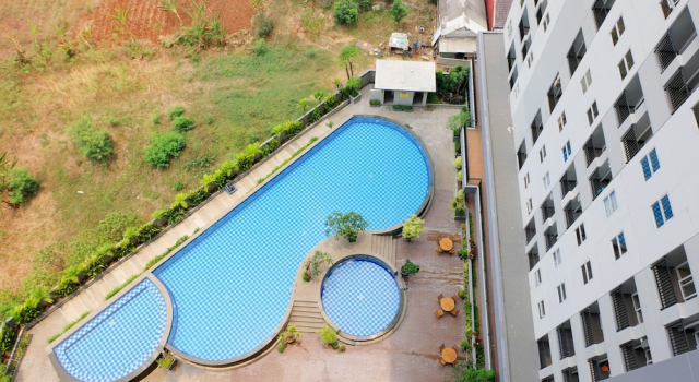 Highest Value Studio Apartment at Parkland Avenue, Prenota Appartamento Hotel a Banten con parcheggio, Parcheggio
