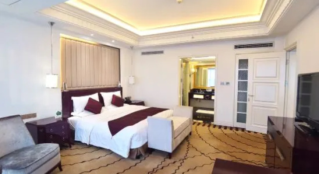 Люкс Deluxe Dezhou Fengguan Holiday Hotel