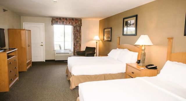 Четырёхместный номер Standard с видом на город Holiday Inn Express Hotel & Suites Custer by IHG