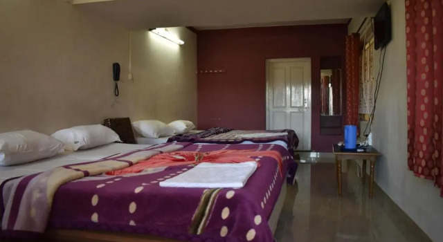 Семейный номер Deluxe с красивым видом из окна Hotel Sri Balaji