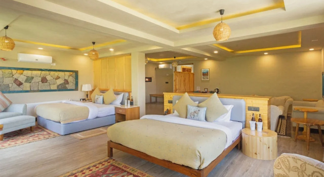 Четырёхместный семейный номер Standard Stonehedge Ladakh