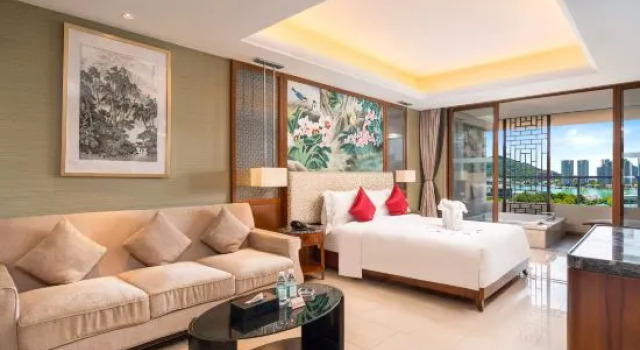 Семейный люкс Дуплекс Four Seasons Ocean Courtyard Hotel Sanya