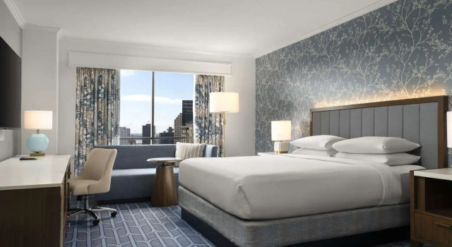 Двухместный номер Premium Hilton New Orleans / St. Charles Avenue