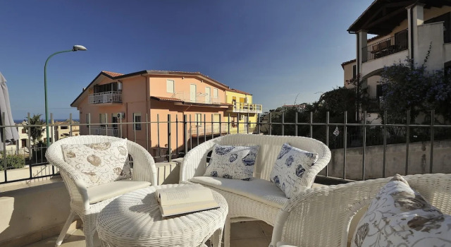 Апартаменты с 2 комнатами Residence Bianco Navarrese A