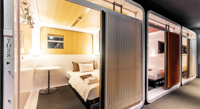 Капсула Superior TORIFITO HOTEL&POD KANAZAWA Hyakumangoku-Dori