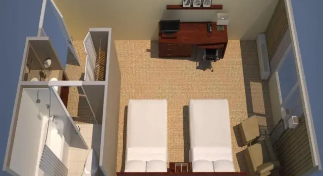 Номер Standard Courtyard Dayton South Mall