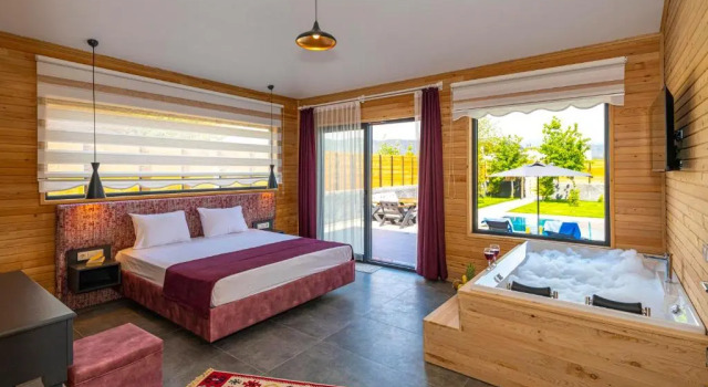Апартаменты Cedrus Premium -Fethiye'de Denize Yakın 2+1 Lüks Muhafazakar Villa