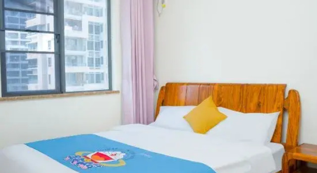 Люкс с 3 комнатами с видом на море Shanyuhai Homestay (Wenchang Qishuiwan Branch)