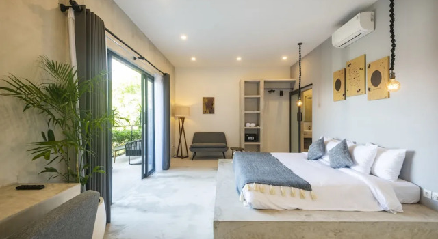 Студия Superior с красивым видом из окна Canggu Dream Studios & Villas
