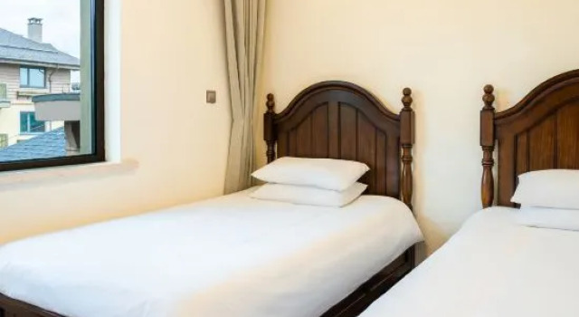 Двухместный люкс c 1 комнатой Ou Er Linju Smart Holiday Hostel