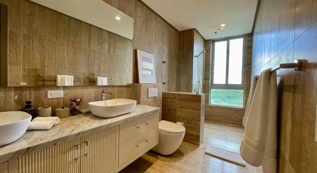 Апартаменты Bright 3BR Cap Cana Apt With Scenic Balcony Views