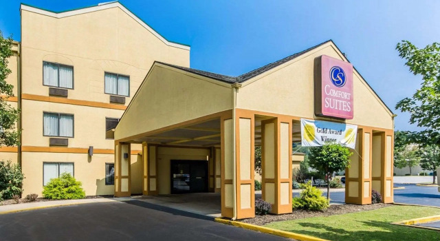 Кровать в общем номере Comfort Suites Prestonsburg West