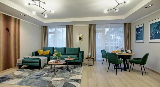 Апартаменты Deluxe Villa Alvīne Family Apart-Hotel