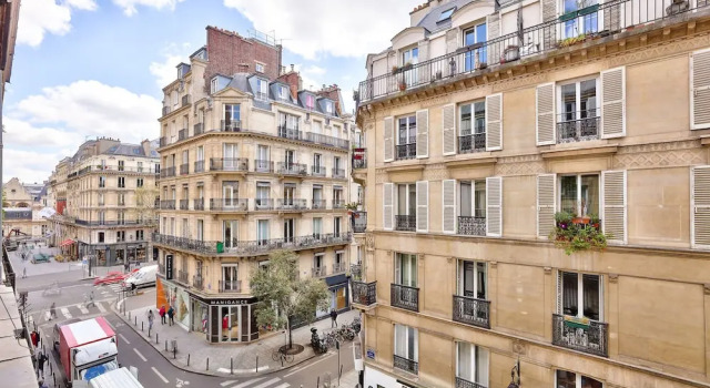 17 - Pretty Flat in Paris Montorgueil 2, Забронировать Отель Париж Иль-де-Франс, рядом с Станция метро Rambuteau