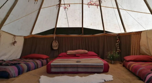 Eco Project Tipi at Permaculture Land