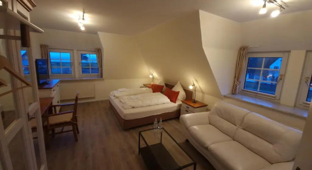 Двухместный номер Standard с видом на море Inselhotel Kapitän Tadsen / Amrum