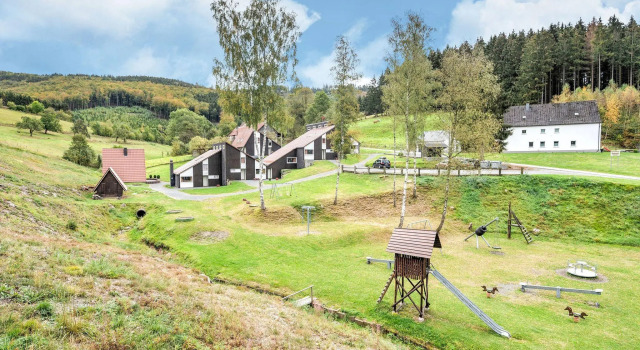 Коттедж Ferienhaus mit herrlicher Aussicht