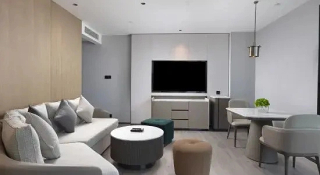 Двухместный люкс Deluxe Xingtai Xiangdu Wanda Moments Hotel