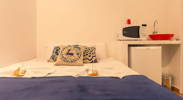 Люкс Economy Pousada e Hostel São Paulo Comfort - Bairro Pinheiros, próximo Hospital das Clínicas e Incor, Oscar Freire, Av Paulista, Allianz, Vila Madalena e fácil acesso ao Ibirapuera e Morumbi