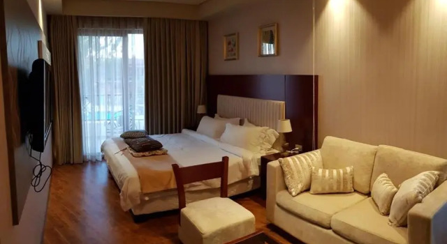 Студия с видом на море Luxury Oasis Apartment